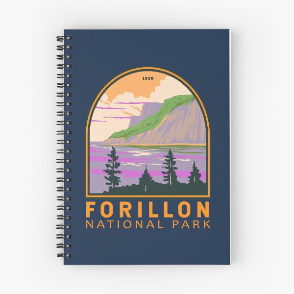 Item preview, Forillon National Park Canada Vintage Emblem designed and sold by KrisSidDesigns.