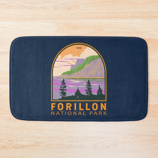Item preview, Forillon National Park Canada Vintage Emblem designed and sold by KrisSidDesigns.