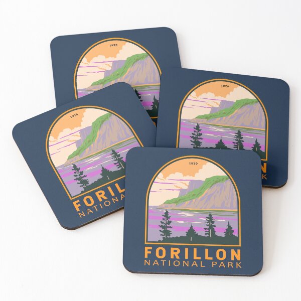 Item preview, Forillon National Park Canada Vintage Emblem designed and sold by KrisSidDesigns.