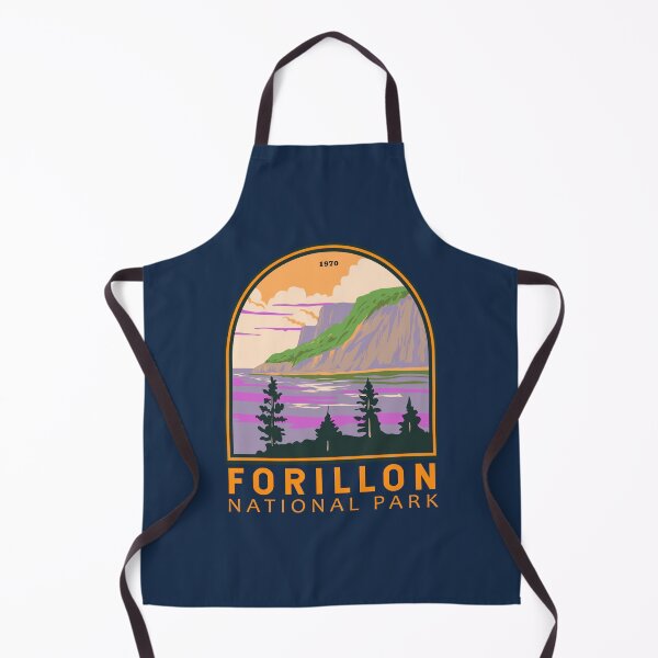 Item preview, Forillon National Park Canada Vintage Emblem designed and sold by KrisSidDesigns.
