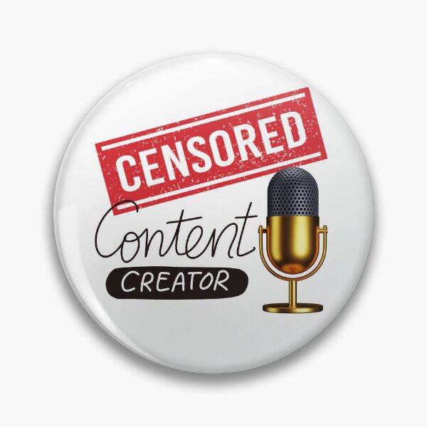 Item preview, Censored Content Creator designed and sold by CHADHAIR.