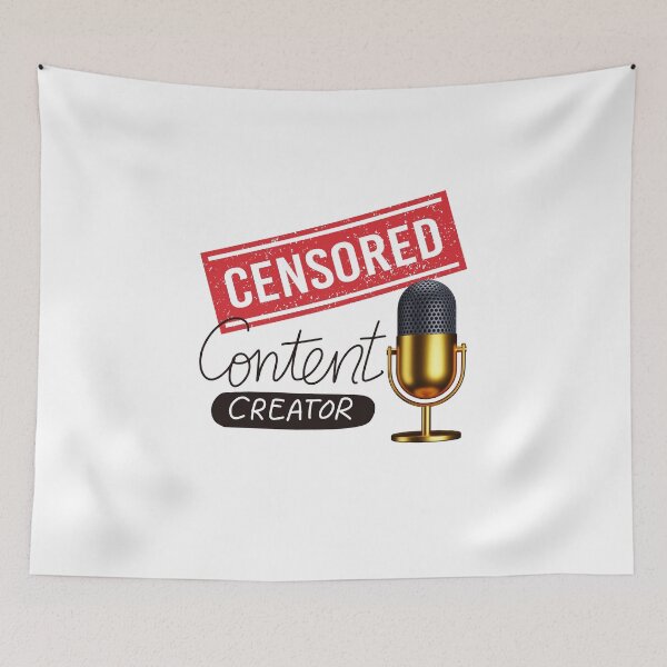Item preview, Censored Content Creator designed and sold by CHADHAIR.