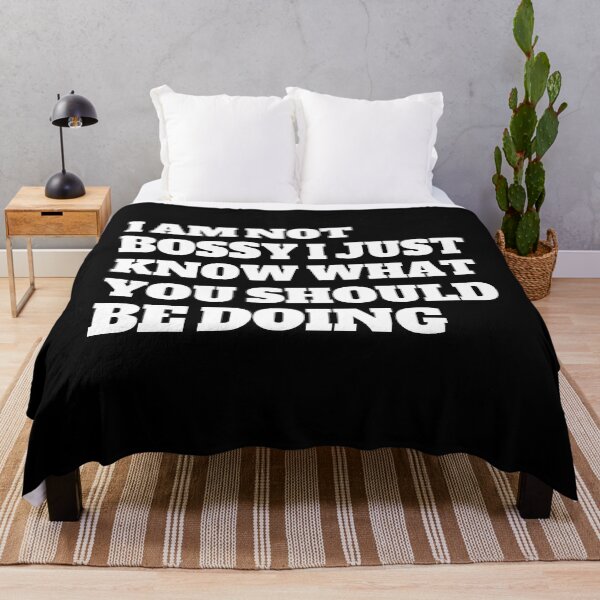 Item preview, i am not bossy i just know what you should be doing designed and sold by stor11.