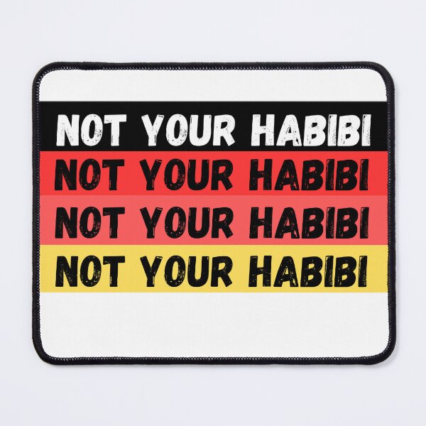 Item preview, Not Your Habibi , arabic saying designed and sold by simo7hl.