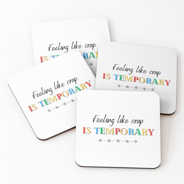 Item preview, Feeling like crap is temporary designed and sold by soniaaseguin.