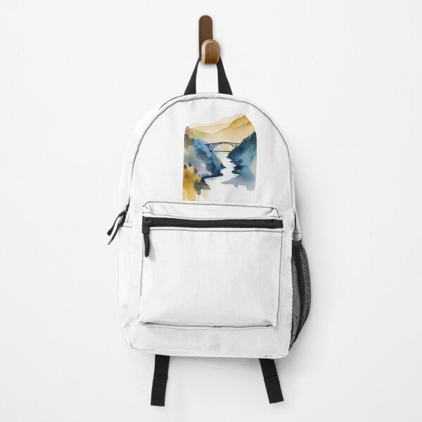 Item preview, New River Gorge National Park Boho Watercolor Arch  designed and sold by PikoApparel.