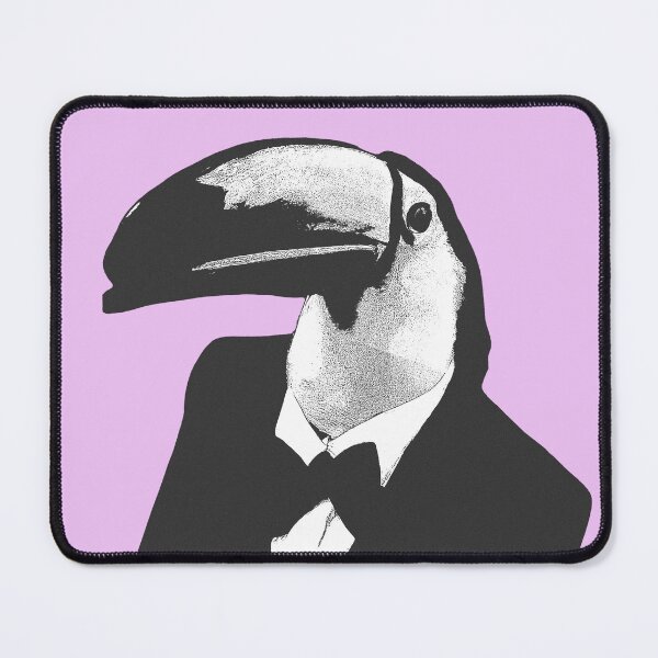 Item preview, Shy toucan in a suit designed and sold by SimplyConnor.