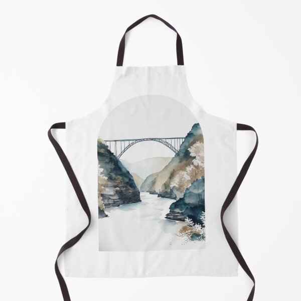 Item preview, New River Gorge National Park Boho Watercolor Arch designed and sold by PikoApparel.