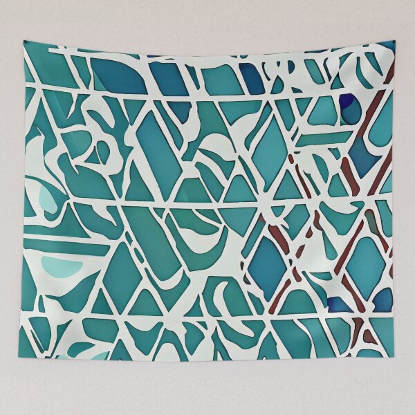 Item preview, Turquoise Geometry  designed and sold by JerichoYork.