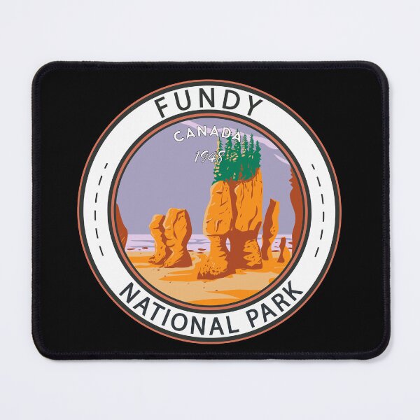 Item preview, Fundy National Park Canada Vintage Badge designed and sold by KrisSidDesigns.