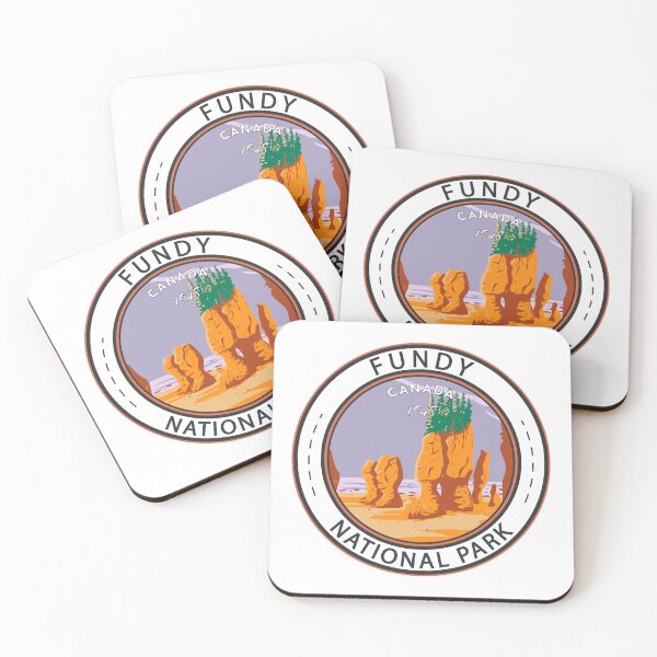 Item preview, Fundy National Park Canada Vintage Badge designed and sold by KrisSidDesigns.