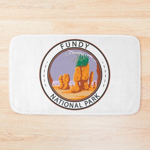 Item preview, Fundy National Park Canada Vintage Badge designed and sold by KrisSidDesigns.