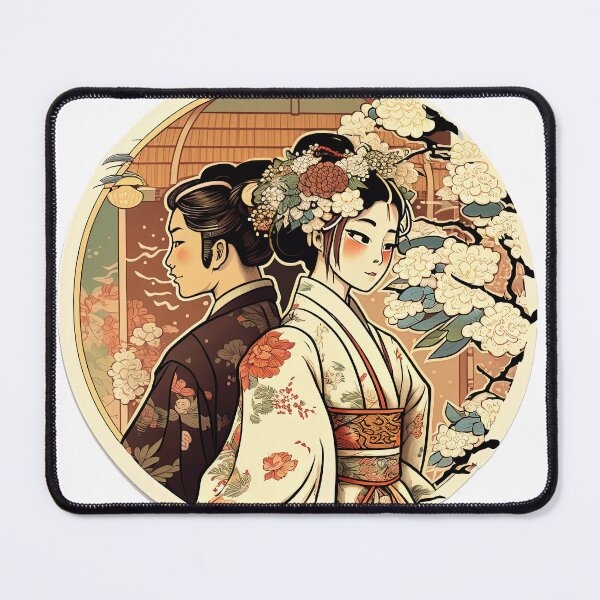 Artikelvorschau, traditional japanese wedding wife mucha style entworfen und verkauft von artyficial-.