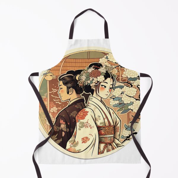 Aperçu de l'œuvre traditional japanese wedding wife mucha style créée et vendue par artyficial-.