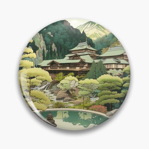 Artikelvorschau, tranquil hot spring in japan entworfen und verkauft von artyficial-.
