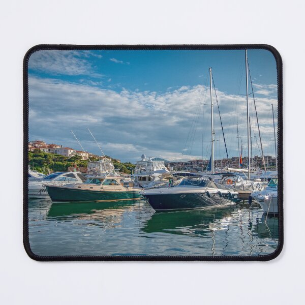Item preview, Boats at Porto Rotondo Marina designed and sold by Viv Thompson Photography .