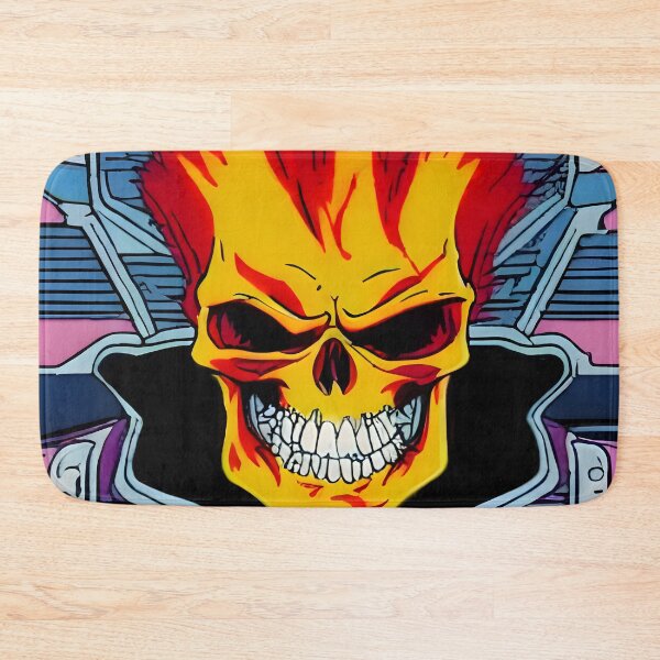 Item preview, Flaming Skull Graffiti Art  designed and sold by SimpliText.