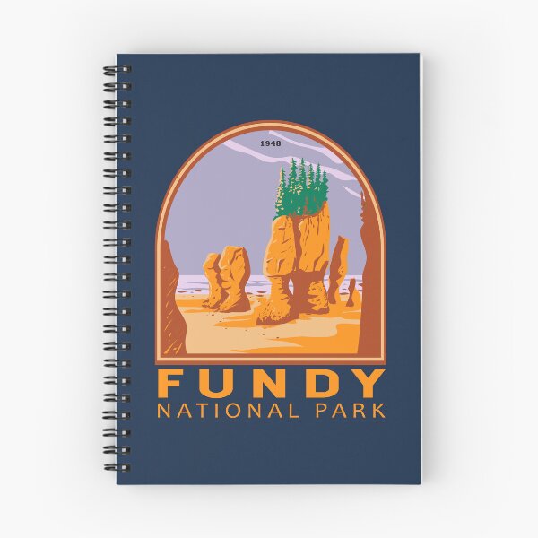 Item preview, Fundy National Park Canada Vintage Emblem designed and sold by KrisSidDesigns.