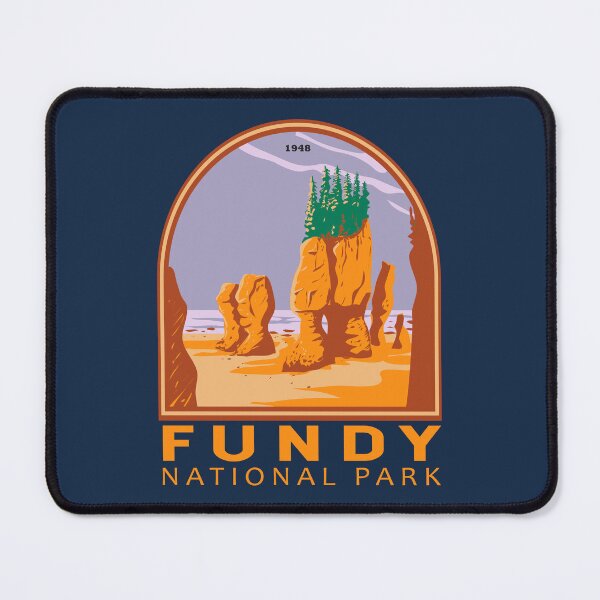 Item preview, Fundy National Park Canada Vintage Emblem designed and sold by KrisSidDesigns.