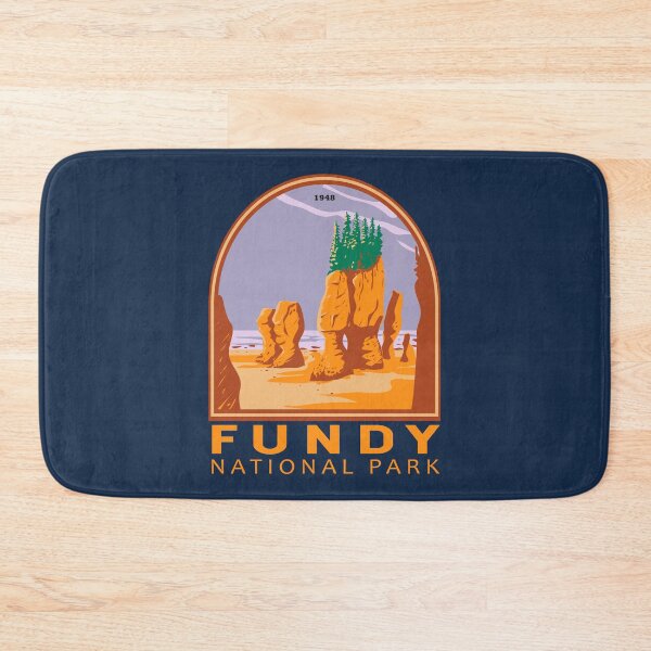 Item preview, Fundy National Park Canada Vintage Emblem designed and sold by KrisSidDesigns.