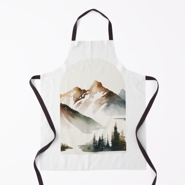 Item preview, North Cascades National Park Boho Watercolor Arch designed and sold by PikoApparel.