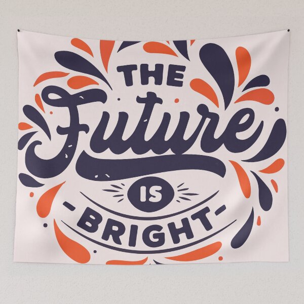 Item preview, the future is bright designed and sold by THE OTAKU SHOP.