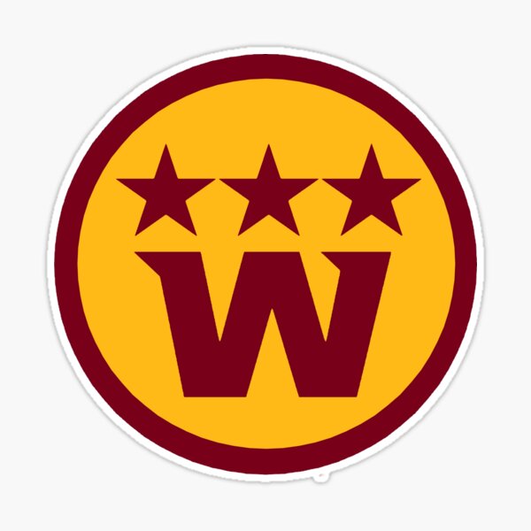 Washington Football Team NFL Logo Sticker