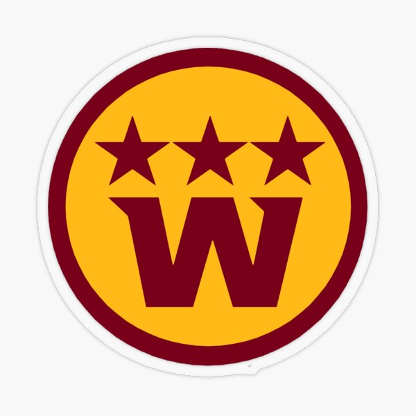 Washington Football Team NFL Logo Sticker