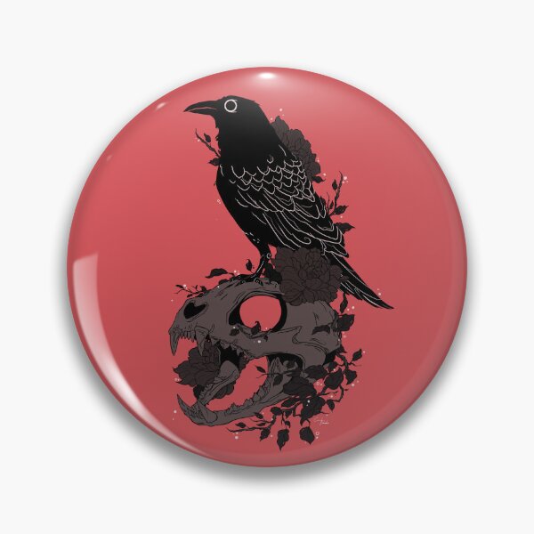 Item preview, The Raven & The Cat Print designed and sold by CasualPancakes.