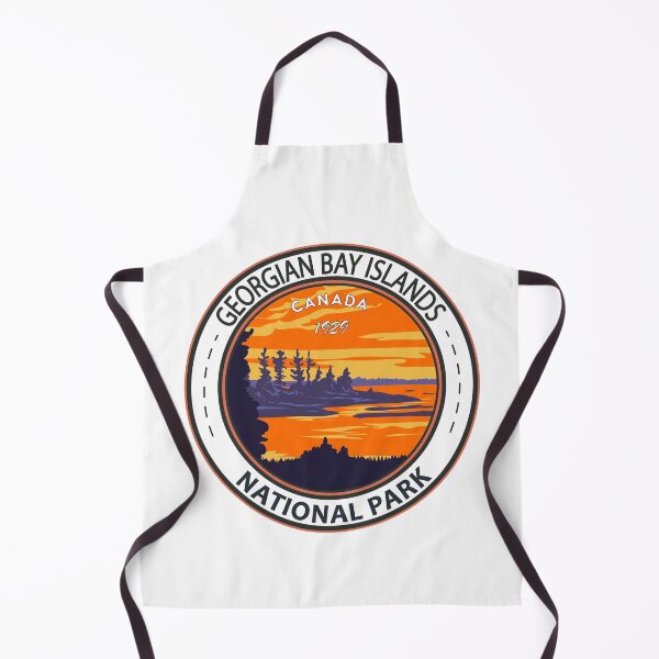 Item preview, Georgian Bay Islands National Park Canada Vintage Badge designed and sold by KrisSidDesigns.