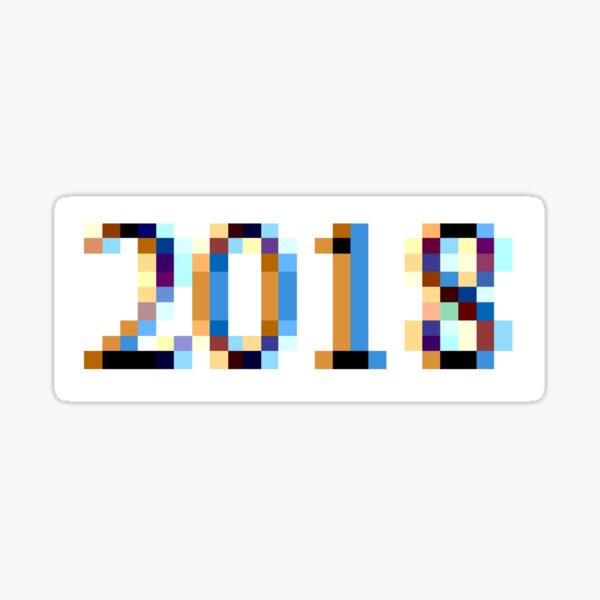 2018 Sticker
