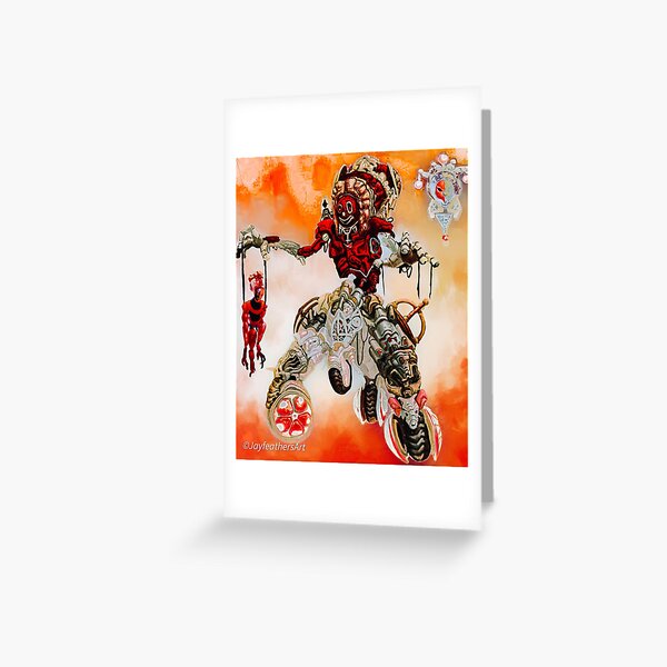 Clown Greeting Card
