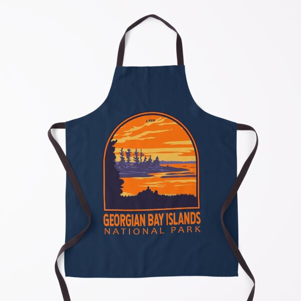 Item preview, Georgian Bay Islands National Park Canada Vintage Emblem designed and sold by KrisSidDesigns.