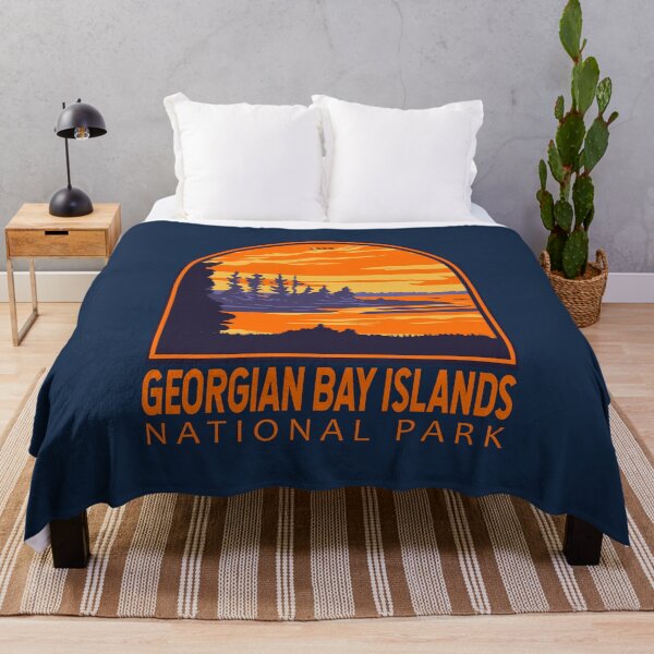 Item preview, Georgian Bay Islands National Park Canada Vintage Emblem designed and sold by KrisSidDesigns.