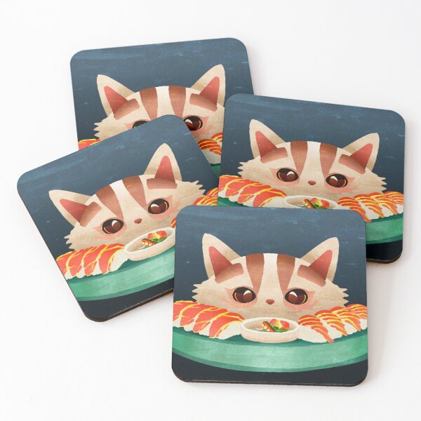 Item preview, Sushi Cat designed and sold by taoistviking.