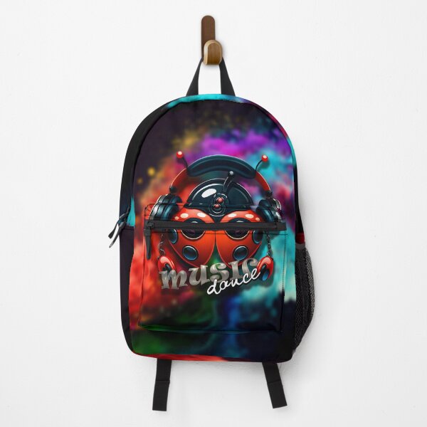 Item preview, Ladybug in headphones listens to music designed and sold by AdamPolak.