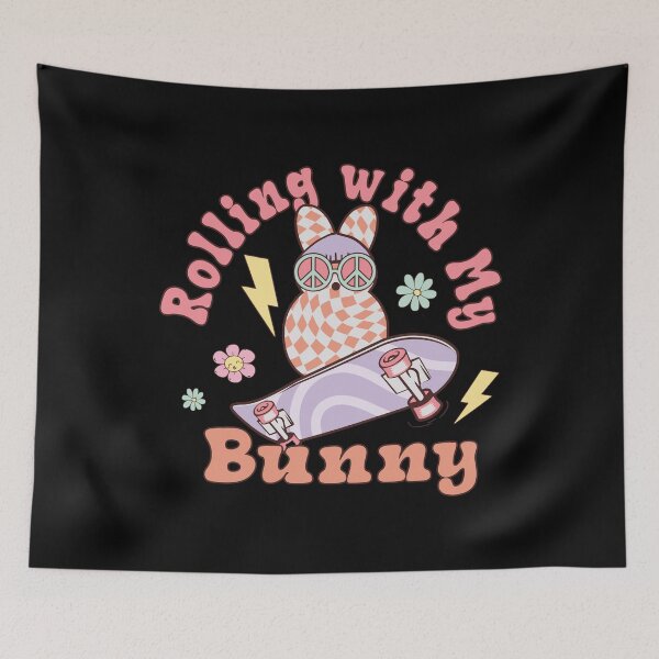 Item preview, Rolling with my bunny easter designed and sold by Pixelish.