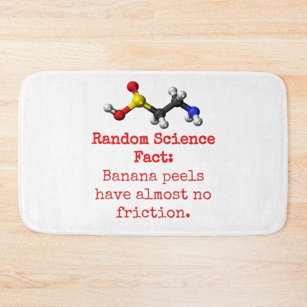 Item preview, Banana Peels Have Almost No Friction - Science Fact designed and sold by CrankyOldDude.