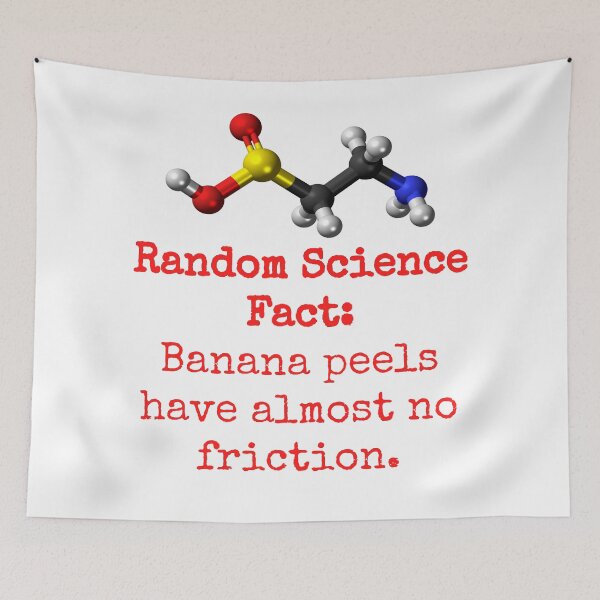 Item preview, Banana Peels Have Almost No Friction - Science Fact designed and sold by CrankyOldDude.