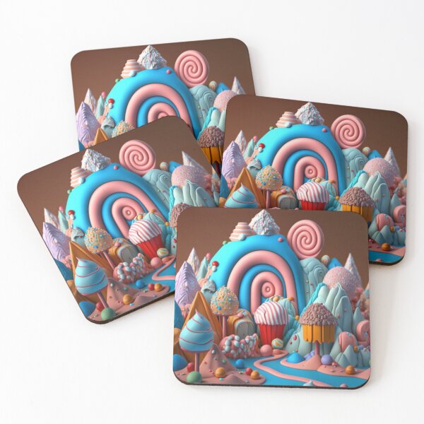 Item preview, Sweets Candyland Landscapes designed and sold by HANGERS-ON.