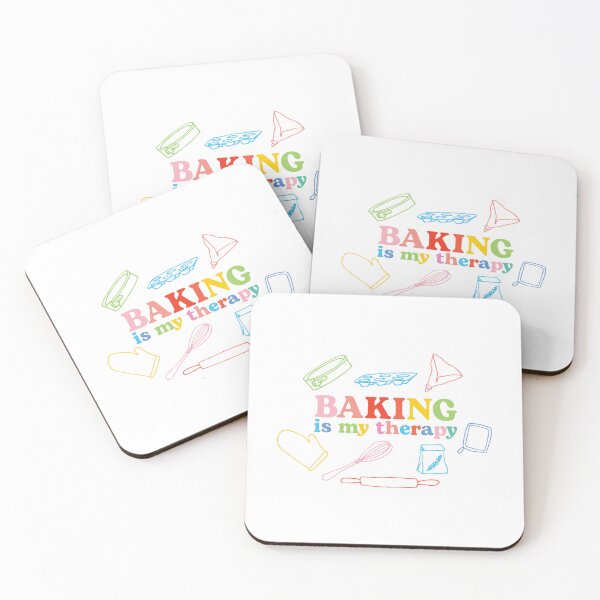 Item preview, Baking is my therapy  - handmade drawings designed and sold by marina ralston.