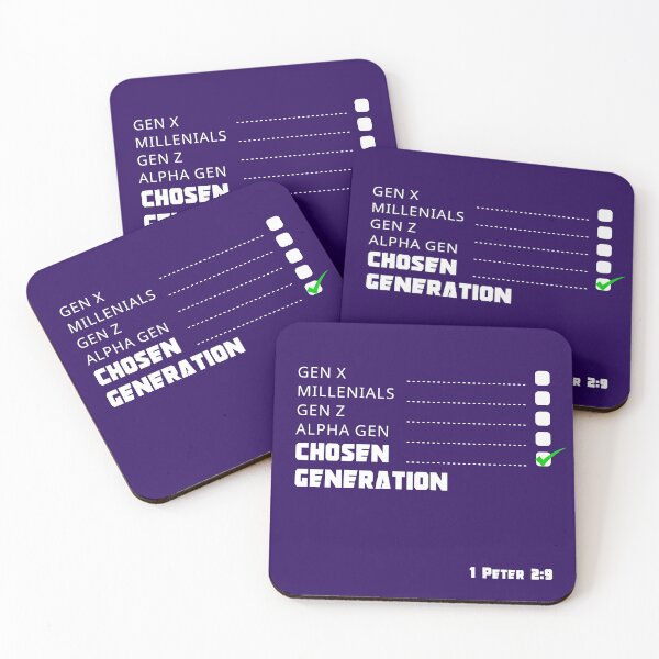 Item preview, Gen X and Z to Chosen Generation - Funny Christian 1 Peter  designed and sold by Ceramic Scripture.