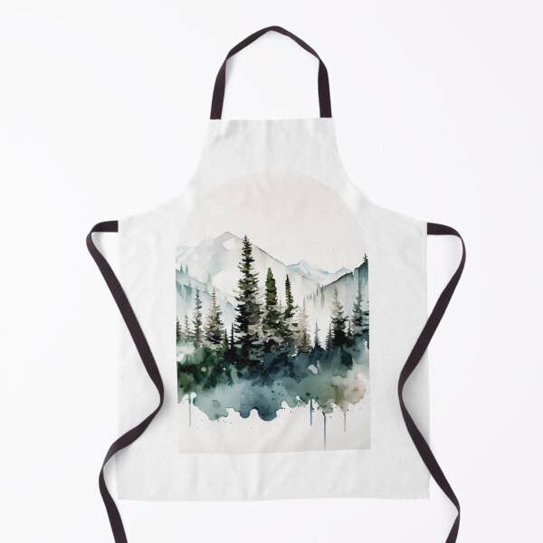 Item preview, Olympic National Park Boho Watercolor Arch designed and sold by PikoApparel.