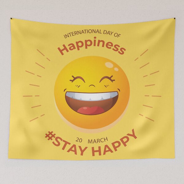 Item preview, International Happiness Day  designed and sold by DastagirArts.