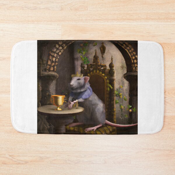 Item preview, Medieval rat with chalice designed and sold by Helleradi.
