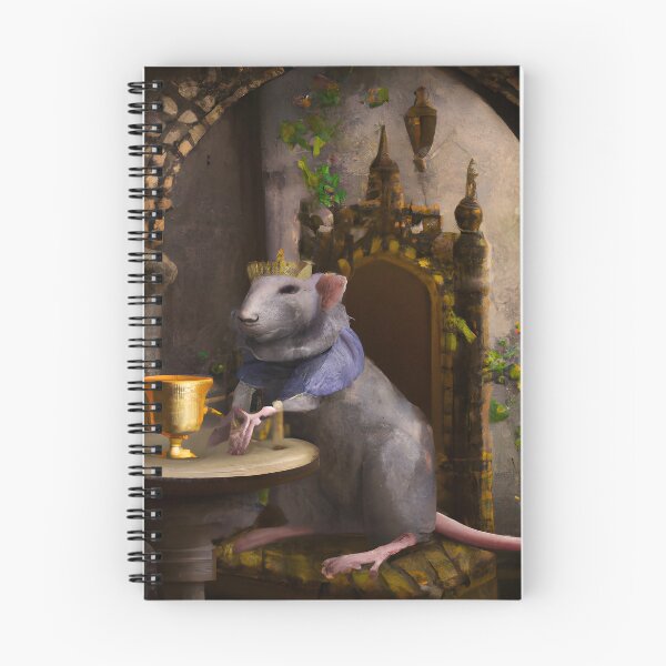 Aperçu de l'œuvre Rat médiéval avec calice créée et vendue par Helleradi.