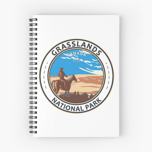 Item preview, Grasslands National Park Canada Vintage Badge designed and sold by KrisSidDesigns.