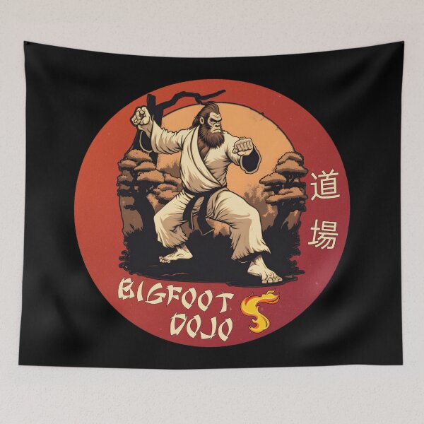 Item preview, Bigfoot Karate Dojo designed and sold by SidTastic .