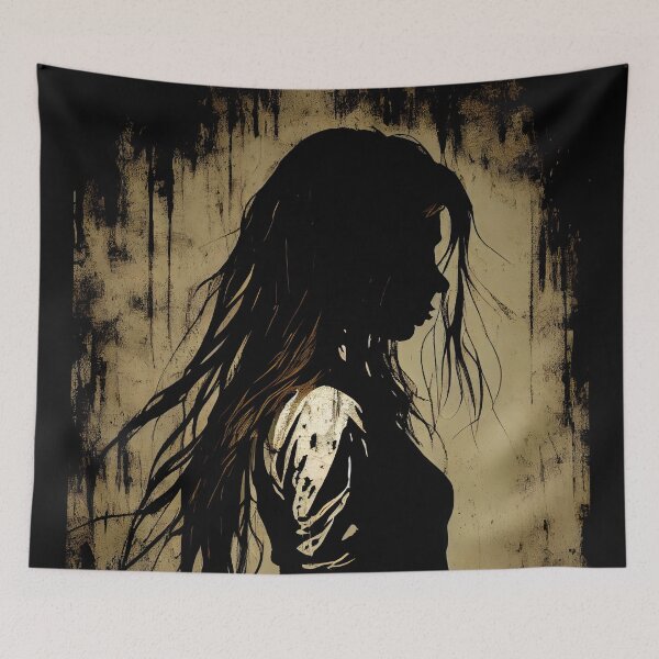 Item preview, Grunge Woman in "Low Key" Style designed and sold by Piotrek0001.
