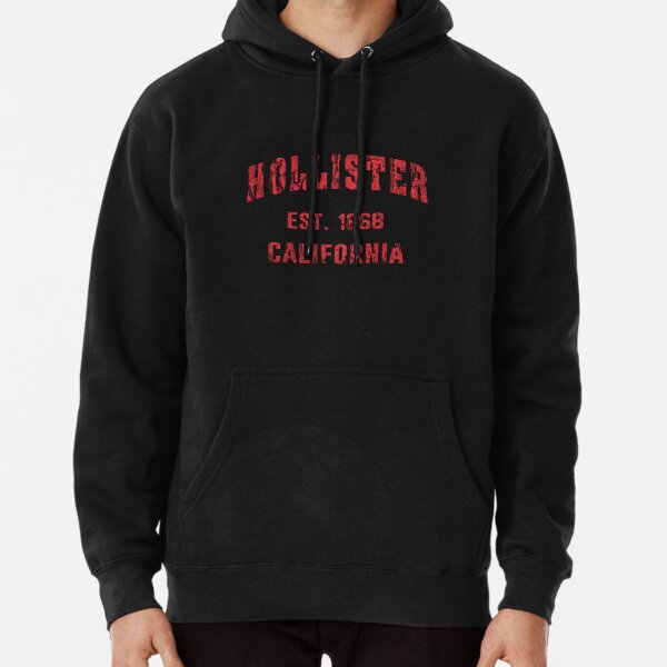 Boys Vintage Hollister Santa Monica Cali Sweatshirt Hoodie Medium